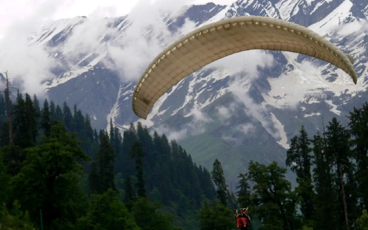 Indru Nag Paragliding